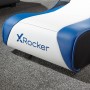X Rocker 2021026 sedia per videogioco Sedia da gioco per console Sedia imbottita tappezzata Nero, Blu, Bianco