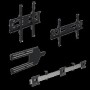 Ergonomic Solutions Menü-Board-Halterung mit Neigung für 3 Bildschirme (Querformat) bis 43' (VESA 100 und 200) ? Kompatibel mi (WT223220LL)