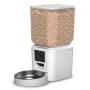 Daewoo D-QQ029-7L distributore di cibo e acqua per cani e gatti Acrilonitrile butadiene stirene (ABS), Acciaio inox Bianco Unive (D-QQ0297CT-W)