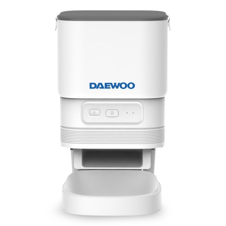 Daewoo D-PF13 distributore di cibo e acqua per cani e gatti Acrilonitrile butadiene stirene (ABS) Grigio, Bianco Universale Alim (D-PF134T-W)