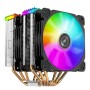 Jonsbo CR-2000GT ventola per PC Processore Refrigeratore 12 cm Nero 1 pz (CR-2000GT)