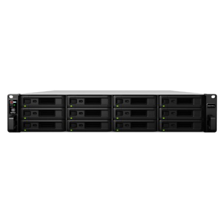 Synology RackStation RS3617RPxs NAS Armadio (3U) Intel® Xeon® D D-1521 8 GB DDR4 0 TB HDD DiskStation Manager Nero (RS3617RPXS)