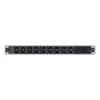 Vertiv PowerGo EP0G01A1 unità di distribuzione dell'energia (PDU) 9 presa(e) AC 1U Nero