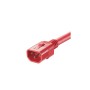 Panduit LPCA02-X cavo di alimentazione Rosso 1,2 m IEC C14 IEC C13 (LPCA02-X)