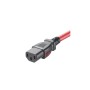 Panduit LPCA02-X cavo di alimentazione Rosso 1,2 m IEC C14 IEC C13 (LPCA02-X)