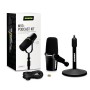 Shure MV7+ Nero, Bianco Microfono da studio (MV7+-K-BNDL)
