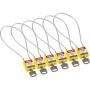 Brady 146133 lucchetto Lucchetto convenzionale 6 pz