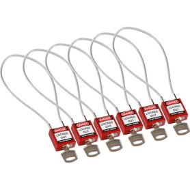 Brady 146132 lucchetto Lucchetto convenzionale 6 pz