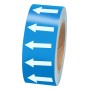 Brady 275115 etichetta autoadesiva Rettangolo Permanente Blu, Bianco 1 pz