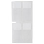 Brady THT-81-427-1 etichetta per stampante Trasparente, Bianco Etichetta per stampante autoadesiva (030546)