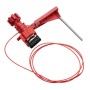Brady 051388 dispositivo di lockout e tagout Rosso Nylon, Acciaio