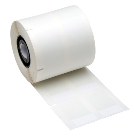 Brady BPT-517-427 etichetta per stampante Trasparente, Bianco Etichetta per stampante autoadesiva (236988)