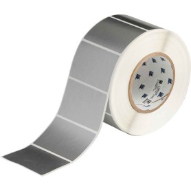 Brady THT-19-8591-1-SL etichetta per stampante Argento Etichetta per stampante autoadesiva (148784)