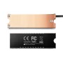 Axagon CLR-M2FAN sistema di raffreddamento per computer Unità allo stato solido, M.2 NVMe SSD Dissipatore di calore/Radiatore 2