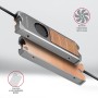 Axagon CLR-M2FAN sistema di raffreddamento per computer Unità allo stato solido, M.2 NVMe SSD Dissipatore di calore/Radiatore 2