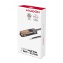 Axagon CLR-M2FAN sistema di raffreddamento per computer Unità allo stato solido, M.2 NVMe SSD Dissipatore di calore/Radiatore 2
