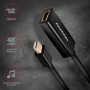 Axagon RVDM-HI14N cavo e adattatore video 0,15 m Mini DisplayPort HDMI Nero
