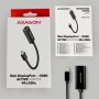 Axagon RVDM-HI14N cavo e adattatore video 0,15 m Mini DisplayPort HDMI Nero