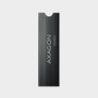 Axagon CLR-M2L6 sistema di raffreddamento per computer M.2 NVMe SSD, Unità allo stato solido Dissipatore di calore/Radiatore Ne