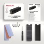 Axagon CLR-M2XT M.2 SSD Passivkühler Aluminium - 2280 M.2 NVMe SSD, Unità allo stato solido Dissipatore di calore/Radiatore Ne