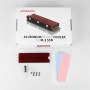 Axagon CLR-M2 sistema di raffreddamento per computer M.2 NVMe SSD, Unità allo stato solido Dissipatore di calore/Radiatore Nero