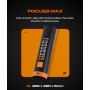 Fnatic Focus3 MAX L Tappetino per mouse per gioco da computer Arancione (MP0008-002)