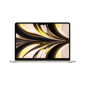 Apple MacBook Air 13-inch : M2 chip with 8-core CPU and 8-core GPU, 256GB - Starlight (MLY13T/A)