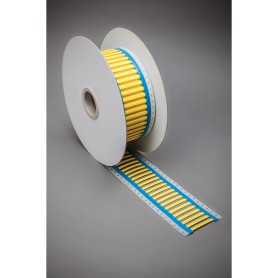 Brady 3DPS-6.4X50MM-B7646YL-2S segnacavo Giallo Poliolefine 5000 pz (622507)