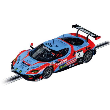 Carrera Ferrari 296 GT3 " , No.6" 24H Dubai modellino radiocomandato (RC) Macchina a retrocarica Motore elettrico 1:24 (20023981)