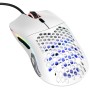 Glorious PC Gaming Race Model O- mouse Mano destra USB tipo A Ottico 3200 DPI (GOM-WHITE)