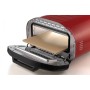 Ariete 3901 Da Gennaro, Forno per pizza, 2200W, Temperatura 430°C, 2 minuti di cottura, Pietra refrattaria, Rosso