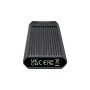 Origin Storage OSEC256NVME unità esterna a stato solido 256 GB USB tipo-C 3.2 Gen 2 (3.1 Gen 2) Alluminio, Grigio