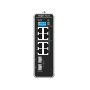 Ruijie Networks RG-NIS2100 Gestito L2 Gigabit Ethernet (10/100/1000) Supporto Power over Ethernet (PoE) Nero, Acciaio inox (RG-NIS2100-8GT2SFP-HP)