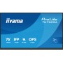 iiyama TN7505A-B1AG visualizzatore di messaggi Pannello piatto interattivo 189,3 cm (74.5") 500 cd/m² 4K Ultra HD Nero Touch sc