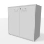 ARMADIO BASE H86 (PADRE BUNDLE) (IDEB86B-BIANCO)