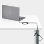 StarTech.com Confezione da 25 cavi di sicurezza universali per notebook da 2m, compatibili con Noble Wedge®/Nano/K-Slot, cavo a (UNIVCS25-LAPTOP-LOCK)