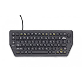 Gamber-Johnson 7300-0171 tastiera Casa USB Nero