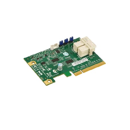 Supermicro AOC-SLG3-2E4R scheda di interfaccia e adattatore Interno SAS (AOC-SLG3-2E4R-O)