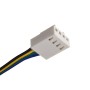 Silverstone SST-FQ122 ventola per PC Case per computer Ventilatore 12 cm Blu, Bianco (SST-FQ122)