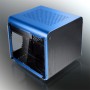 RAIJINTEK METIS EVO TGS Mini Tower Blu (0R20B00163)