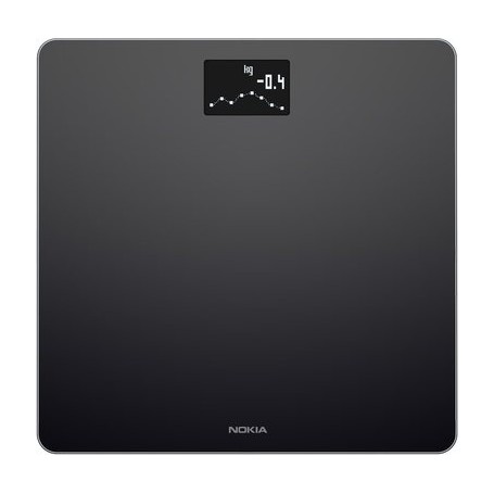 Withings Body Quadrato Nero Bilancia pesapersone elettronica (WBS06-BLACK-ALL-INTER)