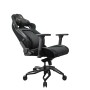 COUGAR CGR-T2F-GLB Sedia per gaming universale Sedia imbottita tappezzata Nero