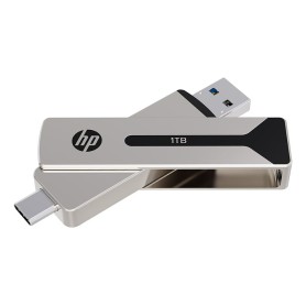PNY 911 Pro unità flash USB 1 TB USB Type-A / USB Type-C 3.2 Gen 2 (3.1 Gen 2) Argento (HPFD911PRO-1TB)