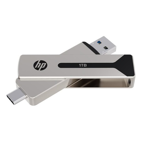 PNY 911 Pro unità flash USB 1 TB USB Type-A / USB Type-C 3.2 Gen 2 (3.1 Gen 2) Argento (HPFD911PRO-1TB)