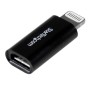 StarTech.com Adattatore connettore Micro USB a Apple Lightning a 8 pin per iPhone / iPad / iPod - Nero (USBUBLTADPB)