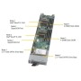Supermicro MicroBlade MBI-6218G-T41X Intel SoC BGA 1667 Grigio (MBI-6218G-T41X)