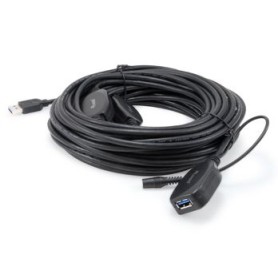 Equip 133348 cavo USB USB 3.2 Gen 1 (3.1 Gen 1) 15 m USB A Nero