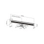 ITB RO17.99.1118 supporto per proiettore Parete Nero (RO17.99.1118)