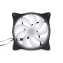Alphacool Rise Aurora Case per computer Ventilatore 14 cm Nero 1 pz (24837)