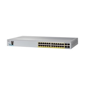 Cisco Catalyst 2960-L Gestito L2 Gigabit Ethernet (10/100/1000) Supporto Power over Ethernet (PoE) 1U Grigio (WS-C2960L-24PS-LL)